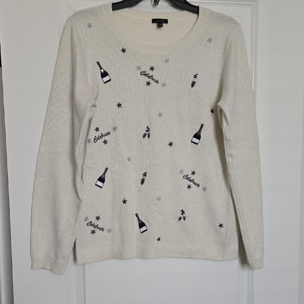 Talbots Cream Sweater
